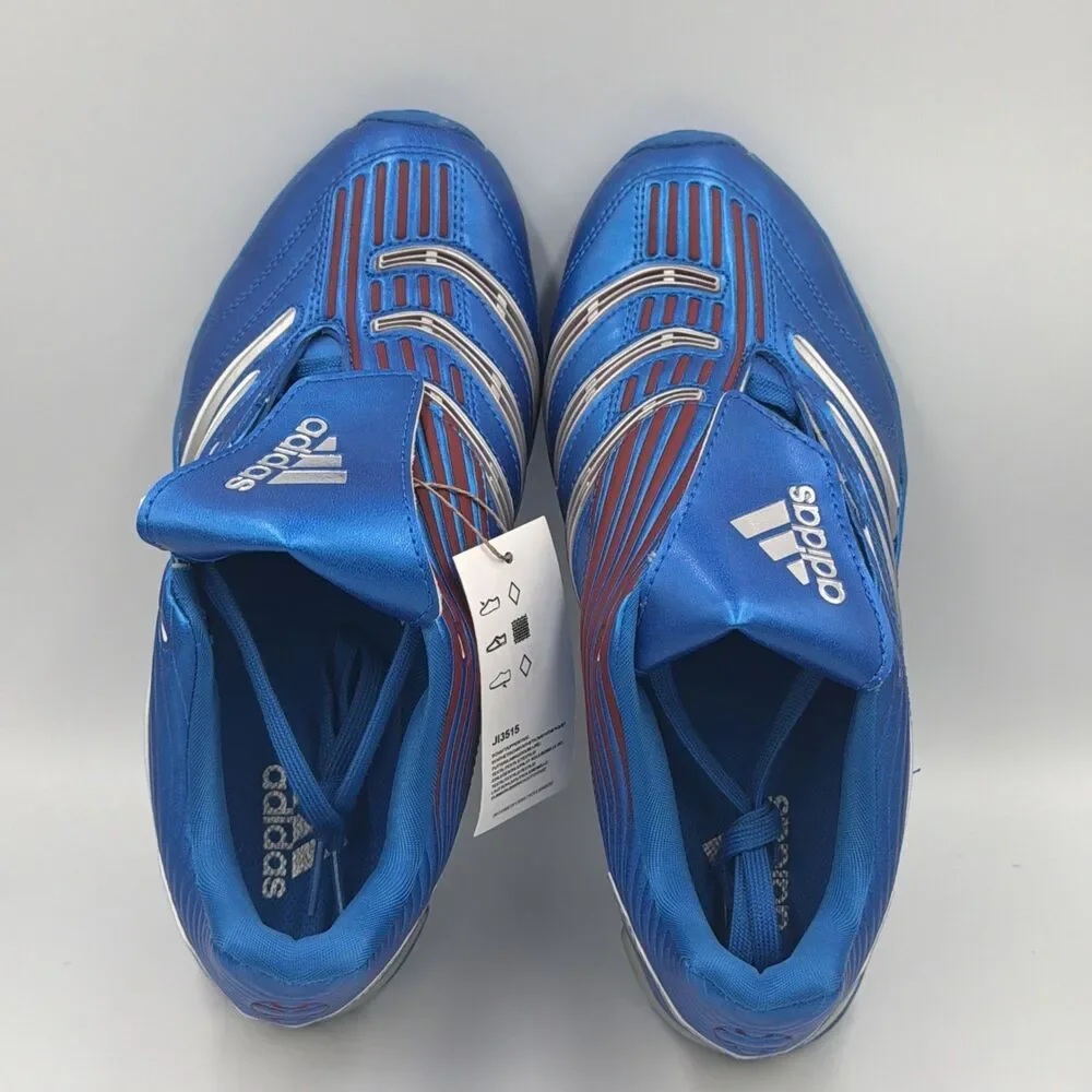Adidas Men's Predator Megaride Metallic Blue Lifestyle New Shoes JI3515 size 10